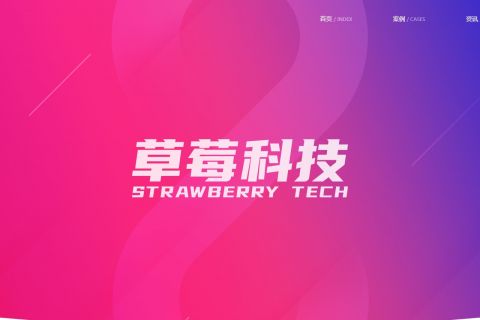 草莓科技网站成功改版